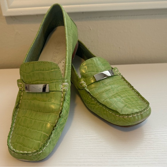 Lauren Ralph Lauren Shoes - Ralph Lauren “Suzie” Faux Crocodile Loafer